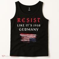 Funny Resist Quote Resist Like Its 1938 Germany Tank Top thumb 2