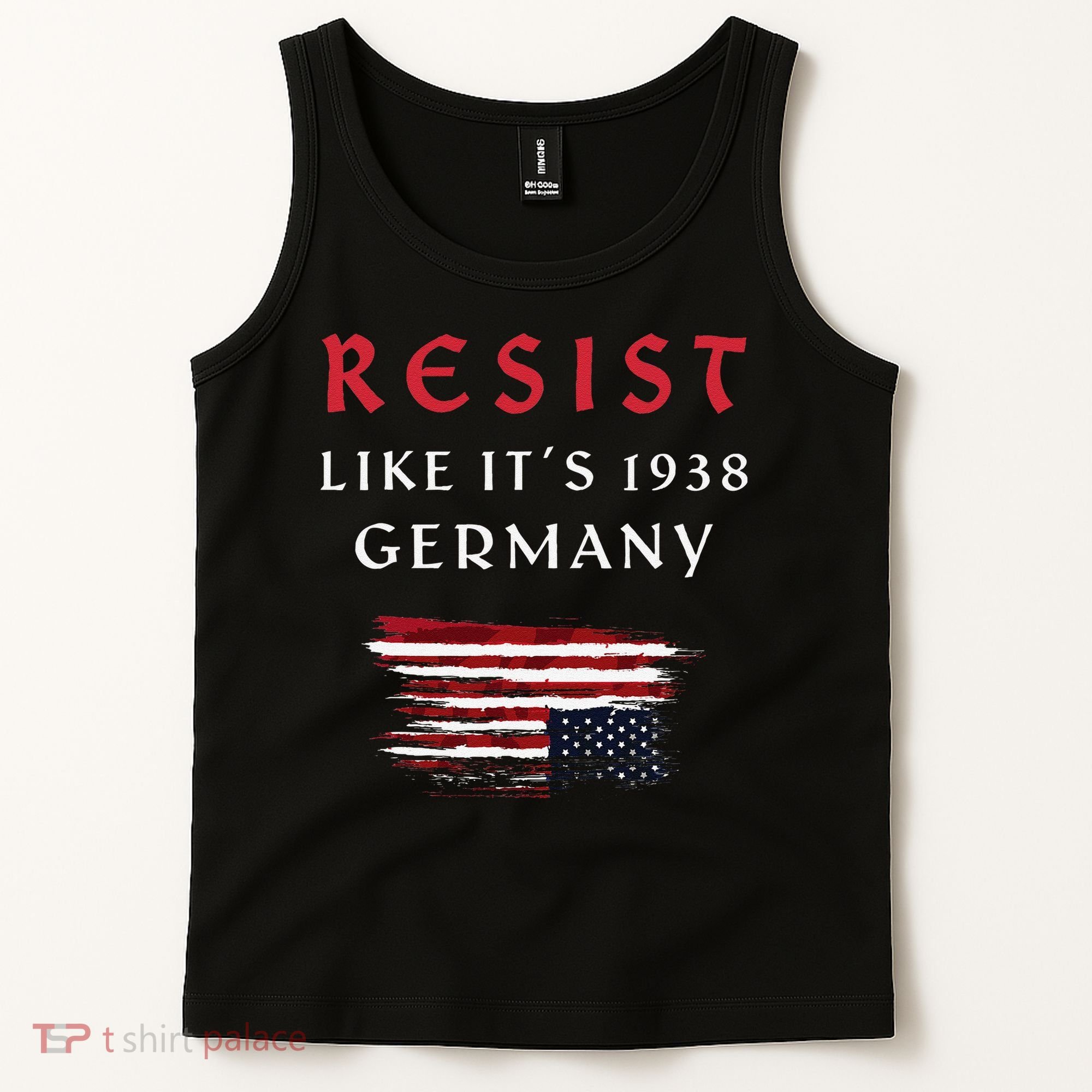 Funny Resist Quote Resist Like Its 1938 Germany Tank Top
