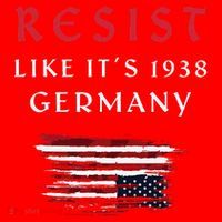 Funny Resist Quote Resist Like Its 1938 Germany Santa Hat thumb 1