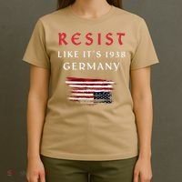 Funny Resist Quote Resist Like Its 1938 Germany T-Shirt thumb 4