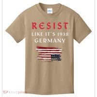 Funny Resist Quote Resist Like Its 1938 Germany Kids T-Shirt thumb 0