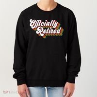Funny Retro Retired Retirement Gift Women's Sweatshirt thumb 0