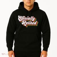 Funny Retro Retired Retirement Gift Hoodie thumb 2