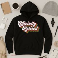 Funny Retro Retired Retirement Gift Hoodie thumb 3