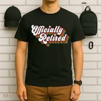 Funny Retro Retired Retirement Gift T-Shirt thumb 6