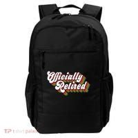 Funny Retro Retired Retirement Gift Backpack thumb 0