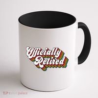 Funny Retro Retired Retirement Gift Coffee Mug thumb 1