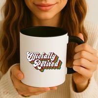 Funny Retro Retired Retirement Gift Coffee Mug thumb 3