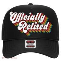 Funny Retro Retired Retirement Gift Hat thumb 0