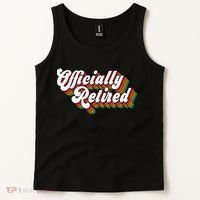 Funny Retro Retired Retirement Gift Tank Top thumb 2