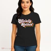 Funny Retro Retired Retirement Gift Women's T-Shirt thumb 4