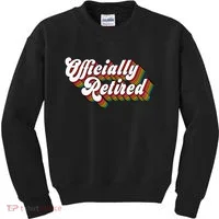 Funny Retro Retired Retirement Gift Kids Sweatshirt thumb 0