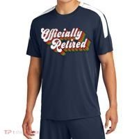 Funny Retro Retired Retirement Gift Sport-Tek Competitor United Soccer Jersey thumb 0