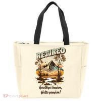 Funny Retired Retirement Gift Goodbye Tension Tote Bag thumb 0