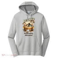 Funny Retired Retirement Gift Goodbye Tension Performance Fleece Hoodie thumb 0