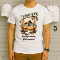 Funny Retired Retirement Gift Goodbye Tension T-Shirt thumb 6