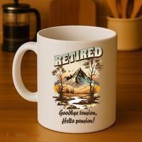 Funny Retired Retirement Gift Goodbye Tension Coffee Mug thumb 4