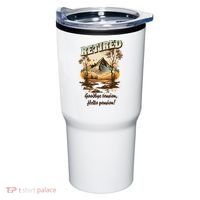 Funny Retired Retirement Gift Goodbye Tension Tumbler thumb 0