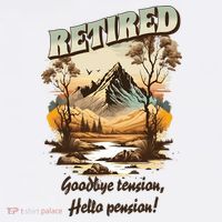 Funny Retired Retirement Gift Goodbye Tension Women's Tank Top thumb 5