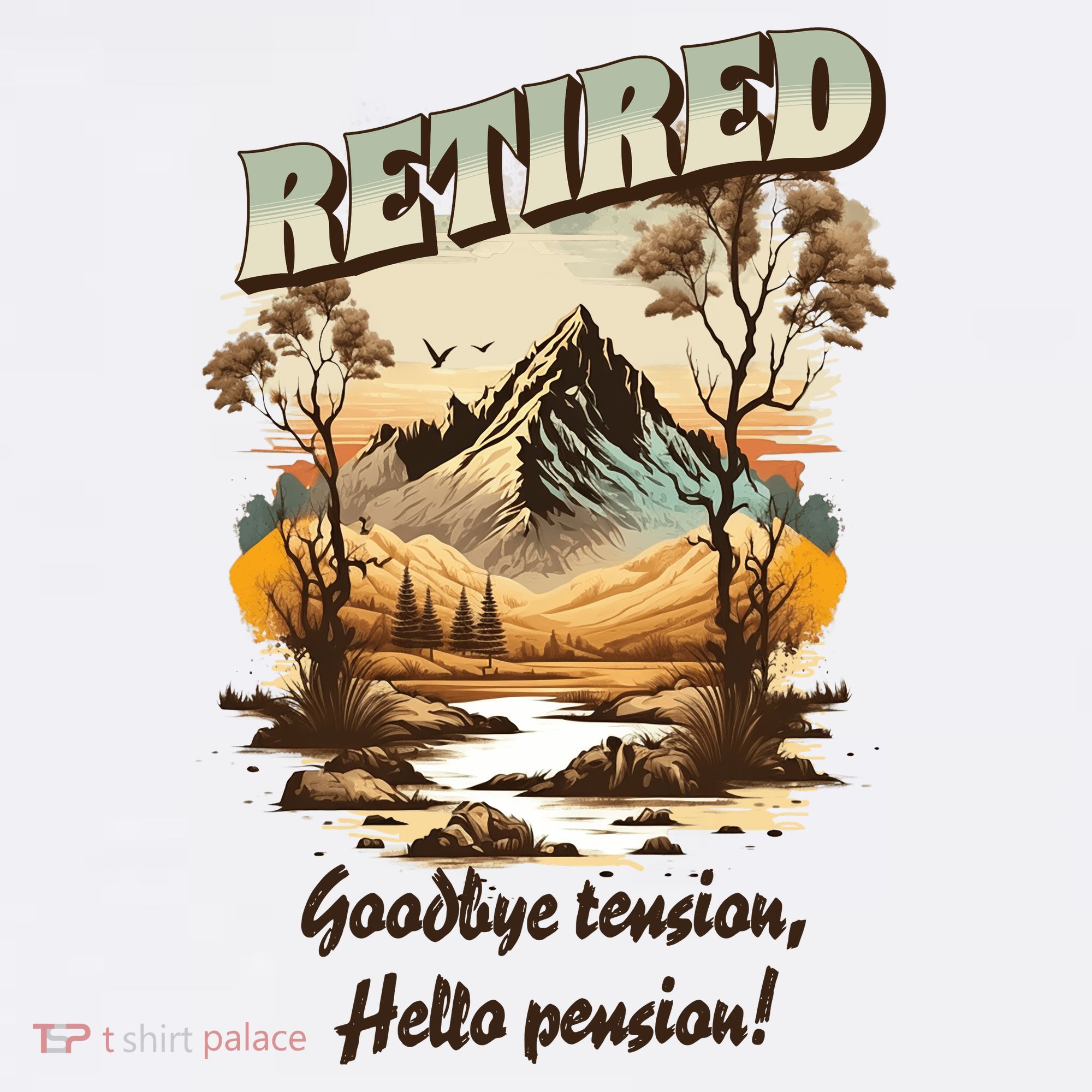 Funny Retired Retirement Gift Goodbye Tension Women's Tank Top