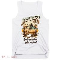 Funny Retired Retirement Gift Goodbye Tension Tank Top thumb 0