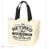 Funny Retired Retirement Gift Tote Bag thumb 3