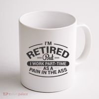 Funny Retired Retirement Gift Coffee Mug thumb 1