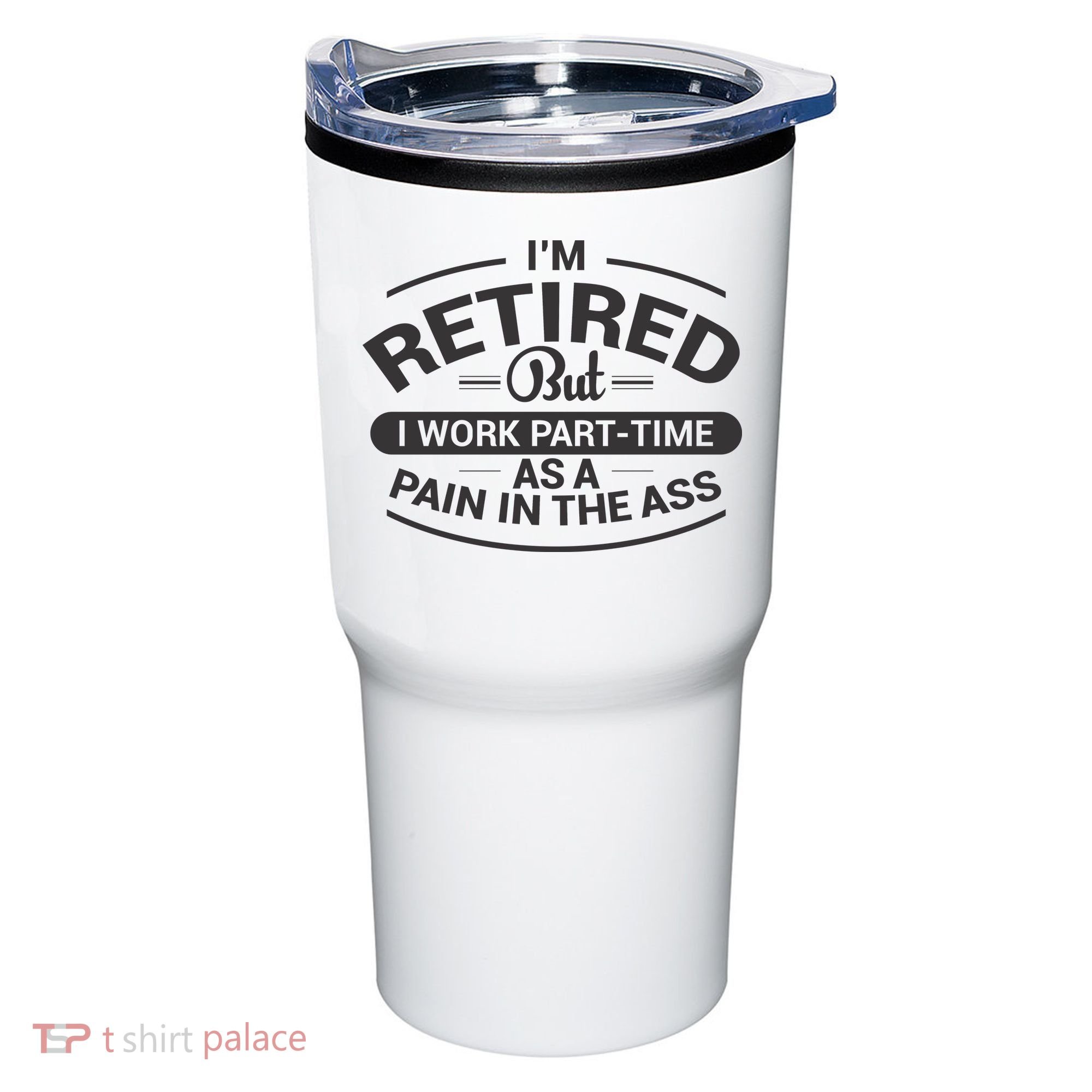 Funny Retired Retirement Gift Tumbler