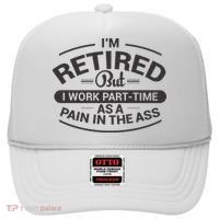 Funny Retired Retirement Gift Hat thumb 0