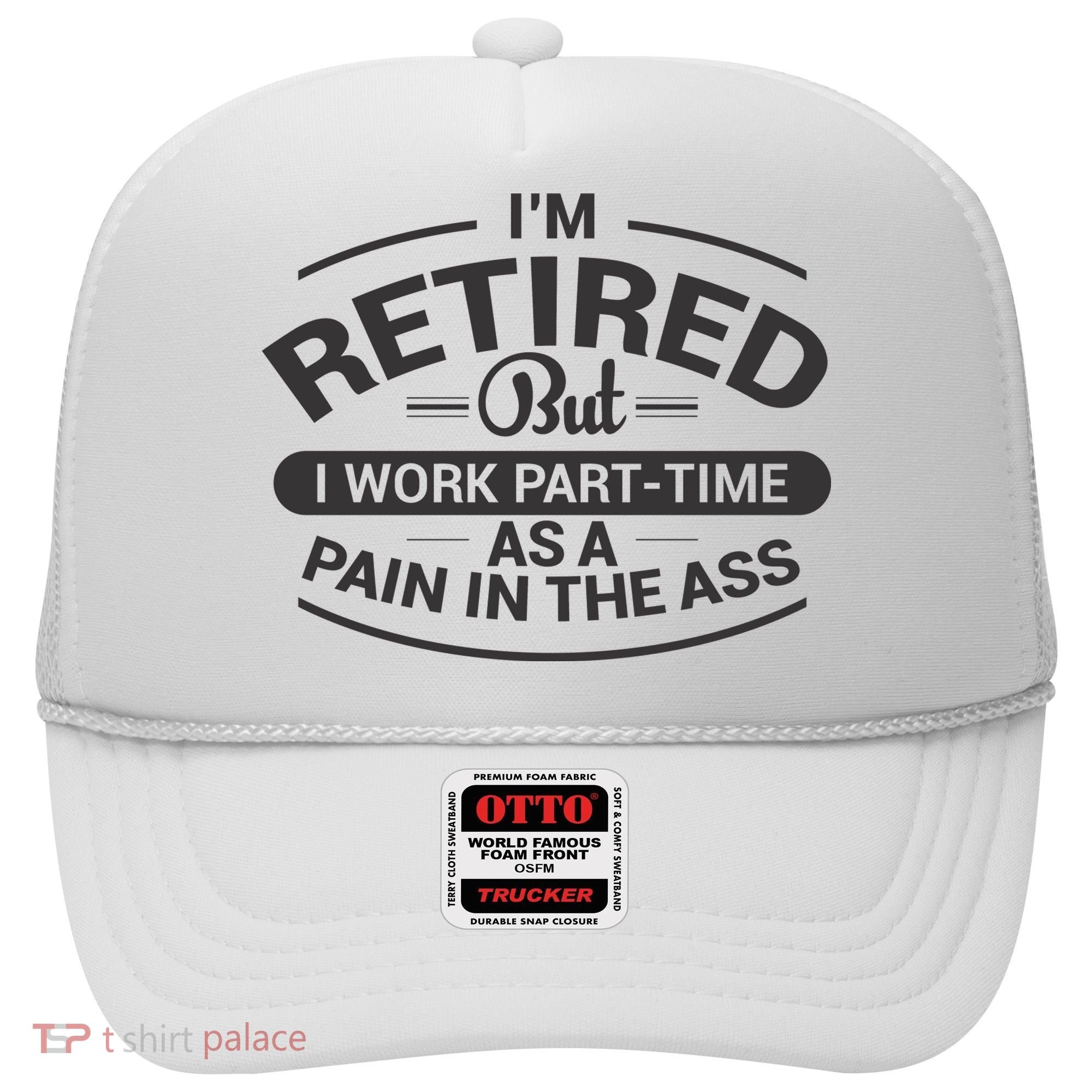 Funny Retired Retirement Gift Hat