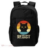 Funny Resist Retro Cat Resist Backpack thumb 0