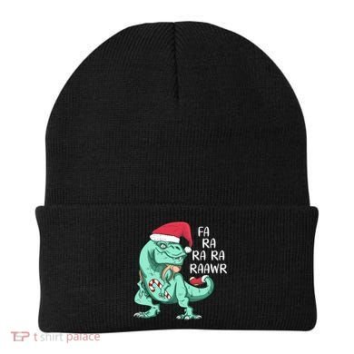 Fa Ra Ra Ra Raawr Christmas T Rex Dinosaur Beanie