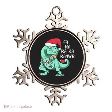 Fa Ra Ra Ra Raawr Christmas T Rex Dinosaur Ornament