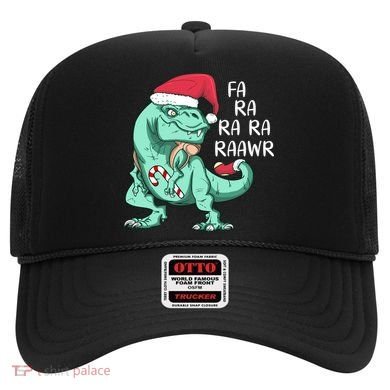 Fa Ra Ra Ra Raawr Christmas T Rex Dinosaur Hat