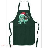 Fa Ra Ra Ra Raawr Christmas T Rex Dinosaur Apron thumb 0
