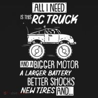 Funny RC Racing RC Truck Radio Controlled RC Car Saying Women's Hoodie thumb 2