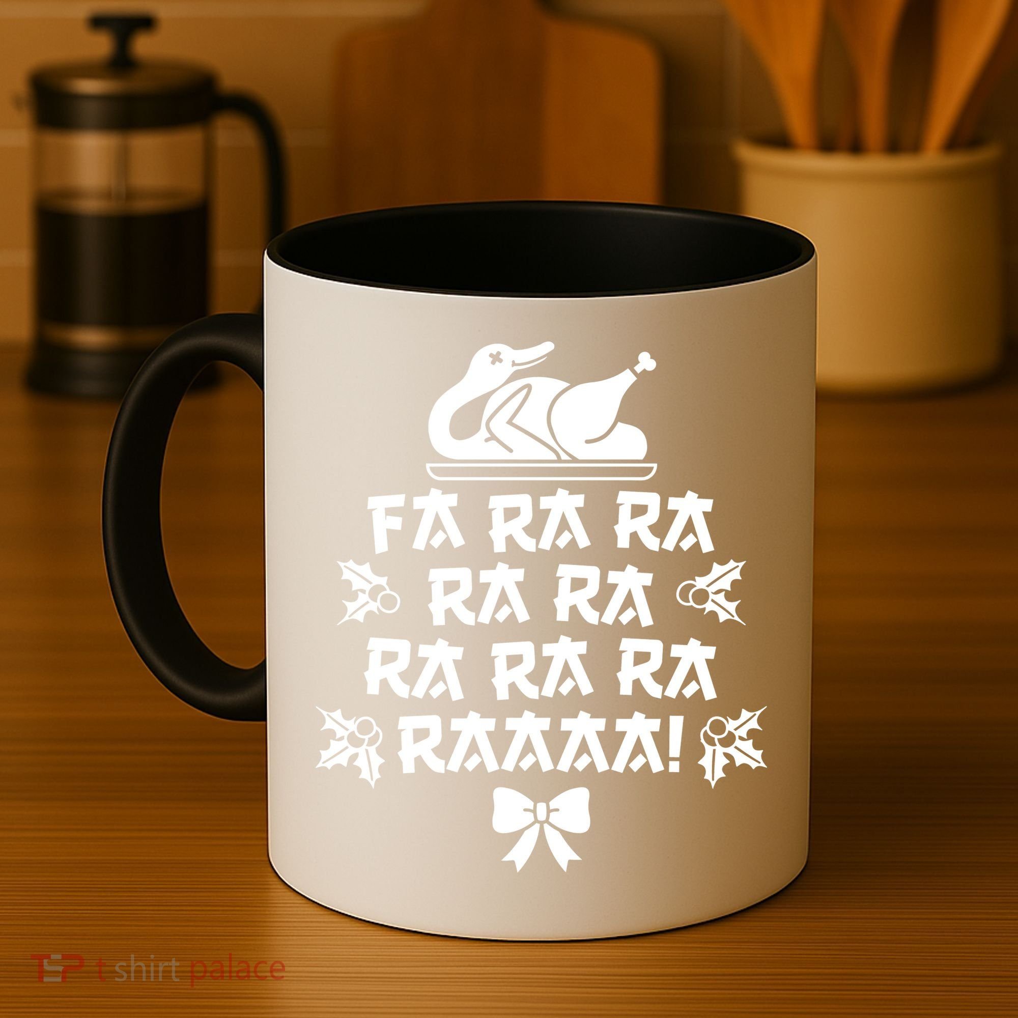 Fa Ra Ra Christmas Duck Coffee Mug