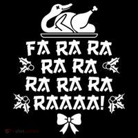 Fa Ra Ra Christmas Duck Women's Hoodie thumb 2