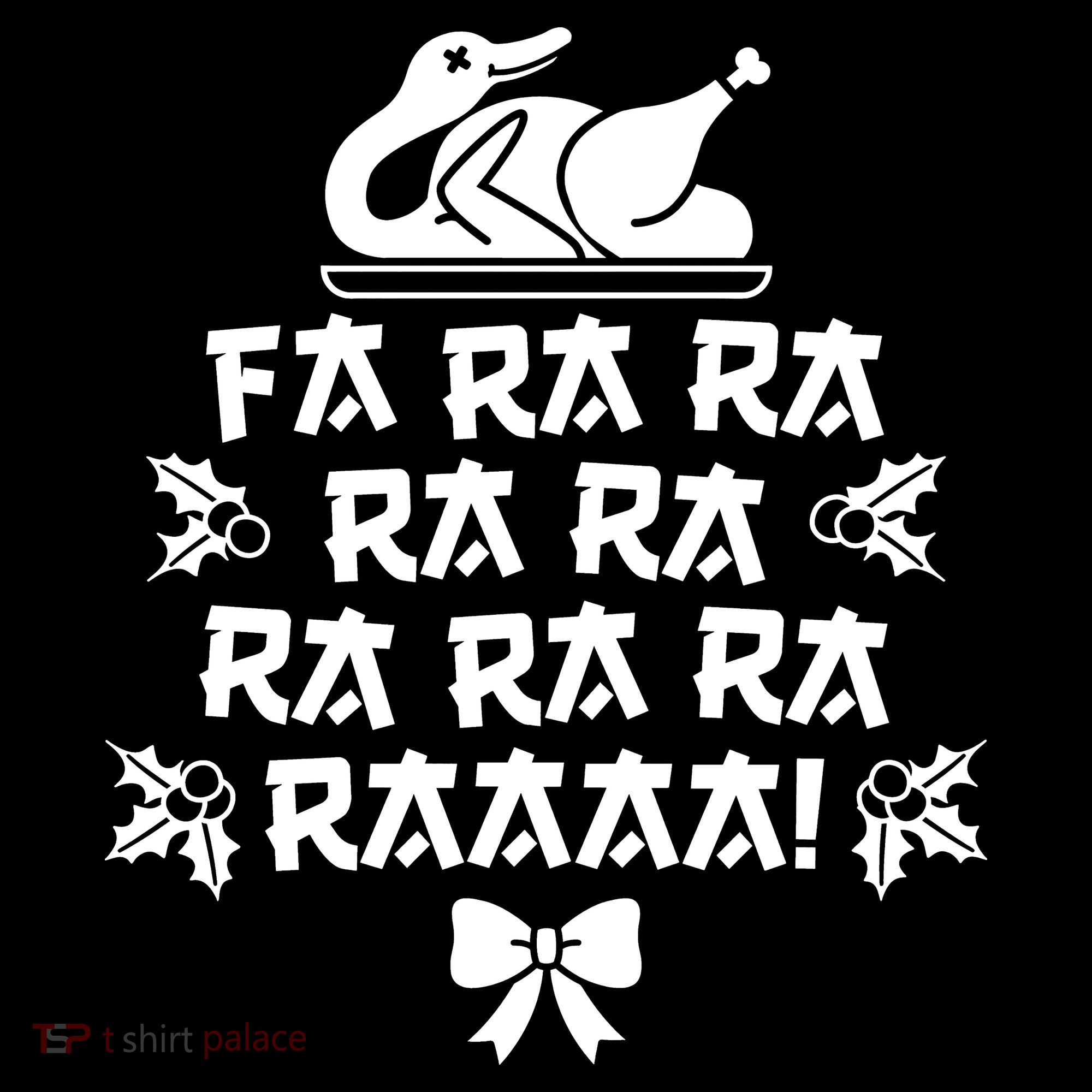 Fa Ra Ra Christmas Duck Women's Hoodie