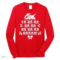 Fa Ra Ra Christmas Duck Long Sleeve Shirt thumb 0