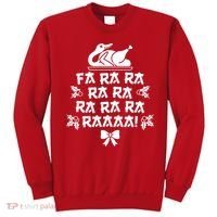 Fa Ra Ra Christmas Duck Sweatshirt thumb 0