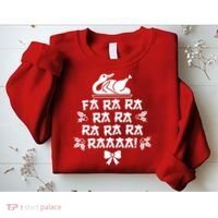 Fa Ra Ra Christmas Duck Sweatshirt thumb 2