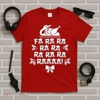 Fa Ra Ra Christmas Duck T-Shirt thumb 5