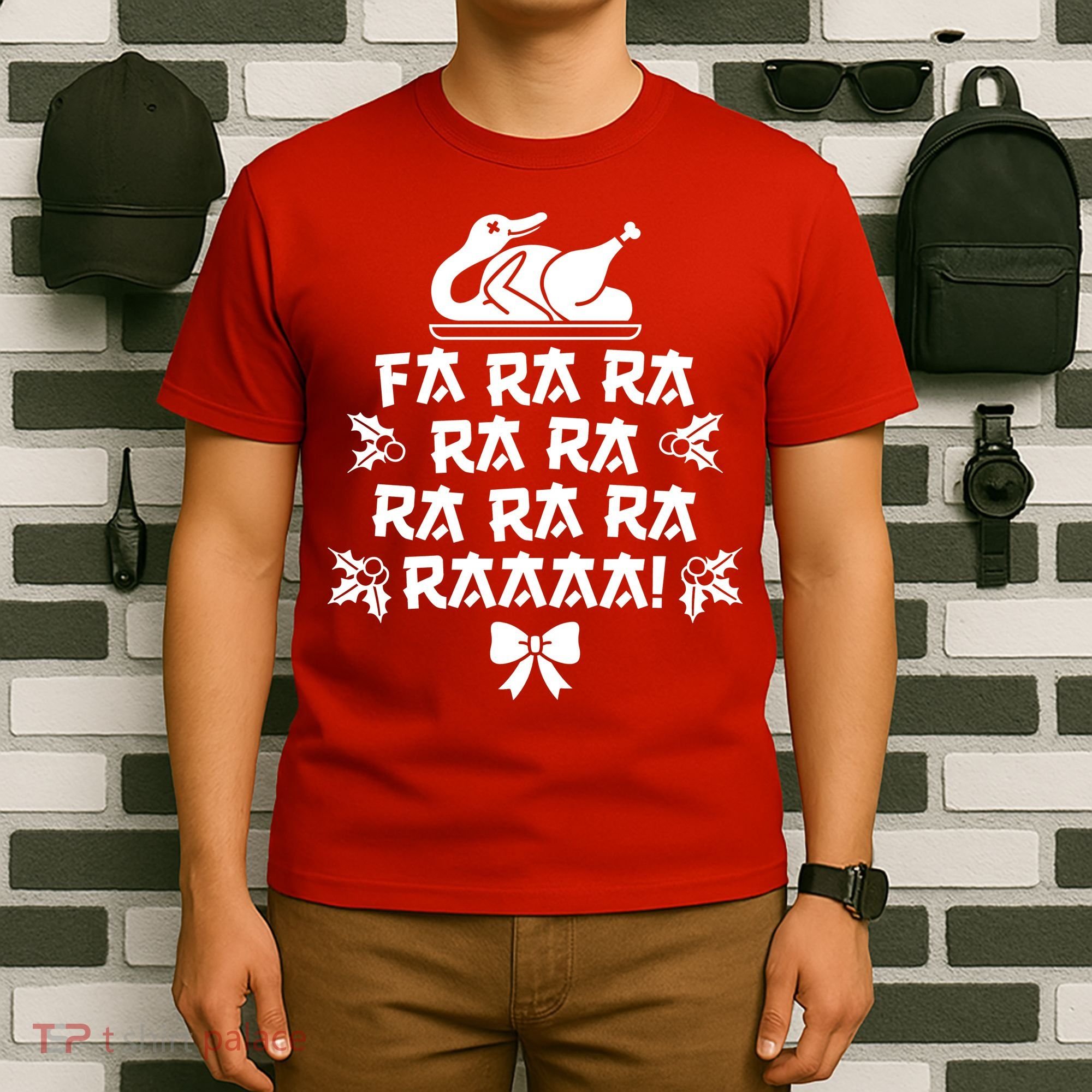 Fa Ra Ra Christmas Duck T-Shirt
