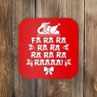 Fa Ra Ra Christmas Duck Coaster thumb 0