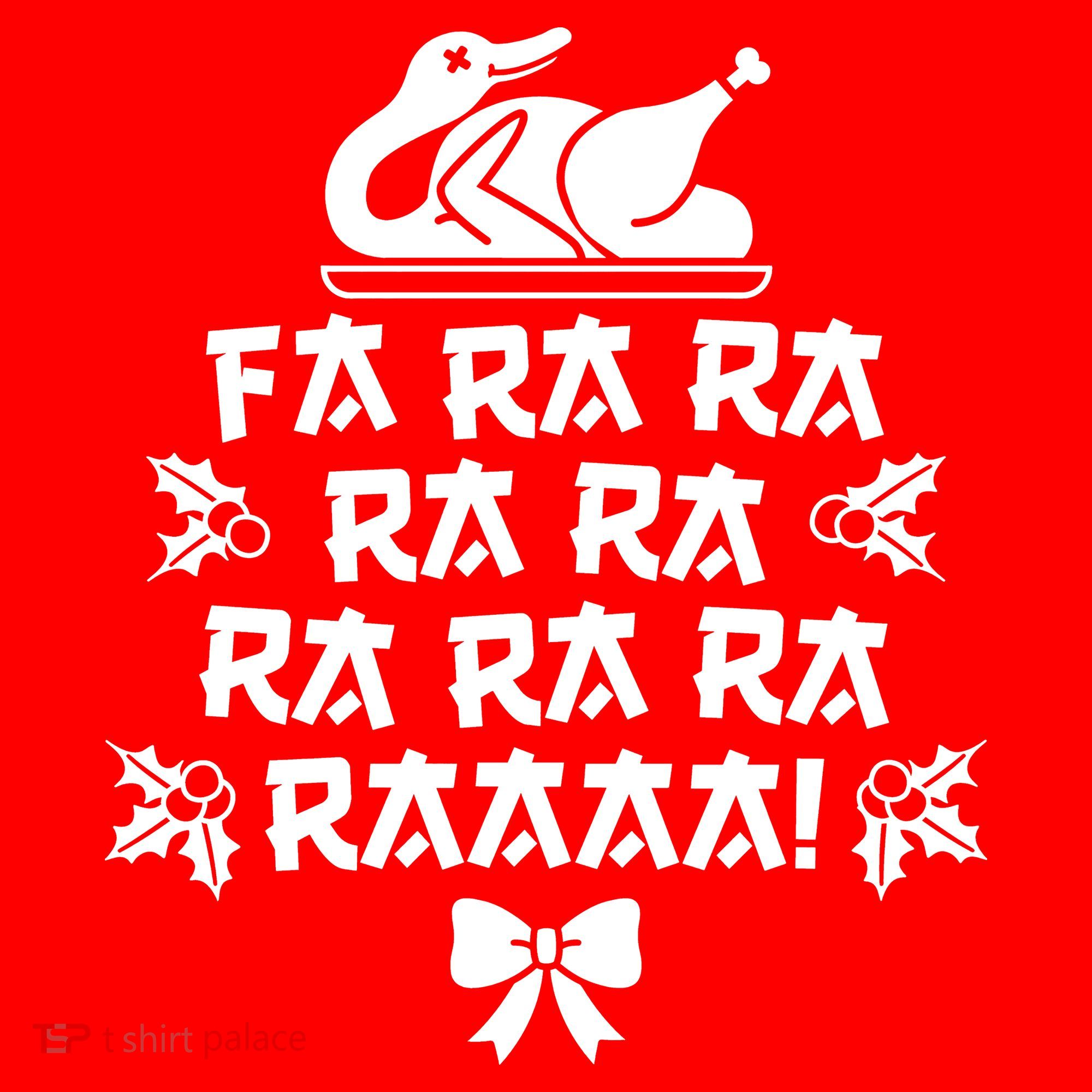 Fa Ra Ra Christmas Duck Coaster