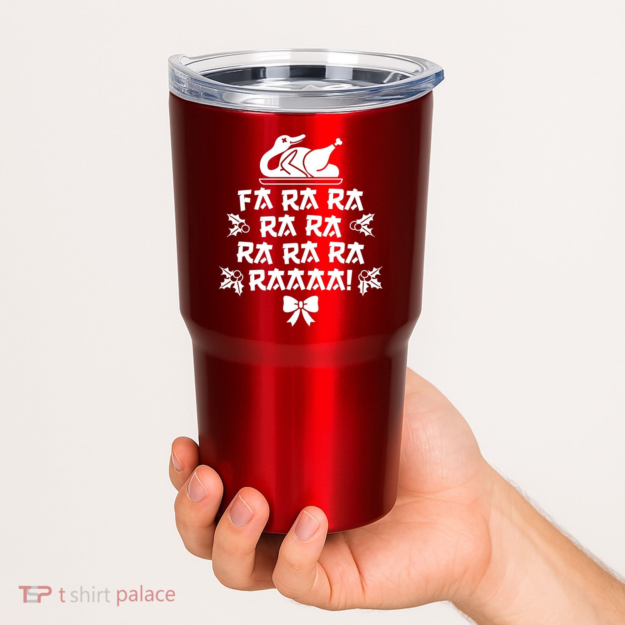 Fa Ra Ra Christmas Duck Tumbler