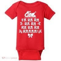 Fa Ra Ra Christmas Duck Baby Bodysuit thumb 0