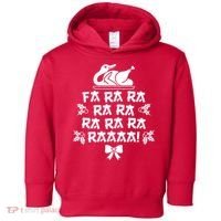 Fa Ra Ra Christmas Duck Toddler Hoodie thumb 0