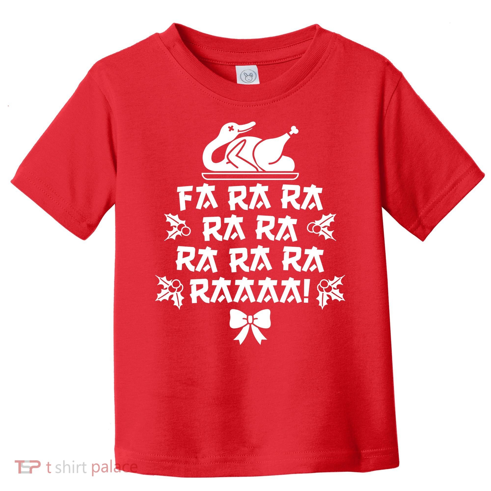Fa Ra Ra Christmas Duck Toddler T-Shirt